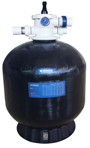 [M56B |70650] Ф1400mm Top Mounted Bobbinwound Filter, 2.5" Multiport Valve 